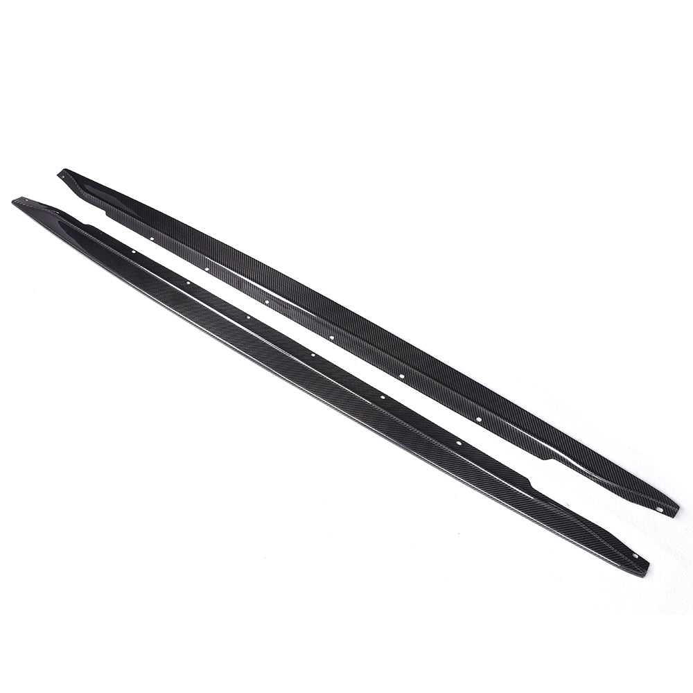 BMW G80 M3 MHC Side Skirts Dry Carbon Fiber