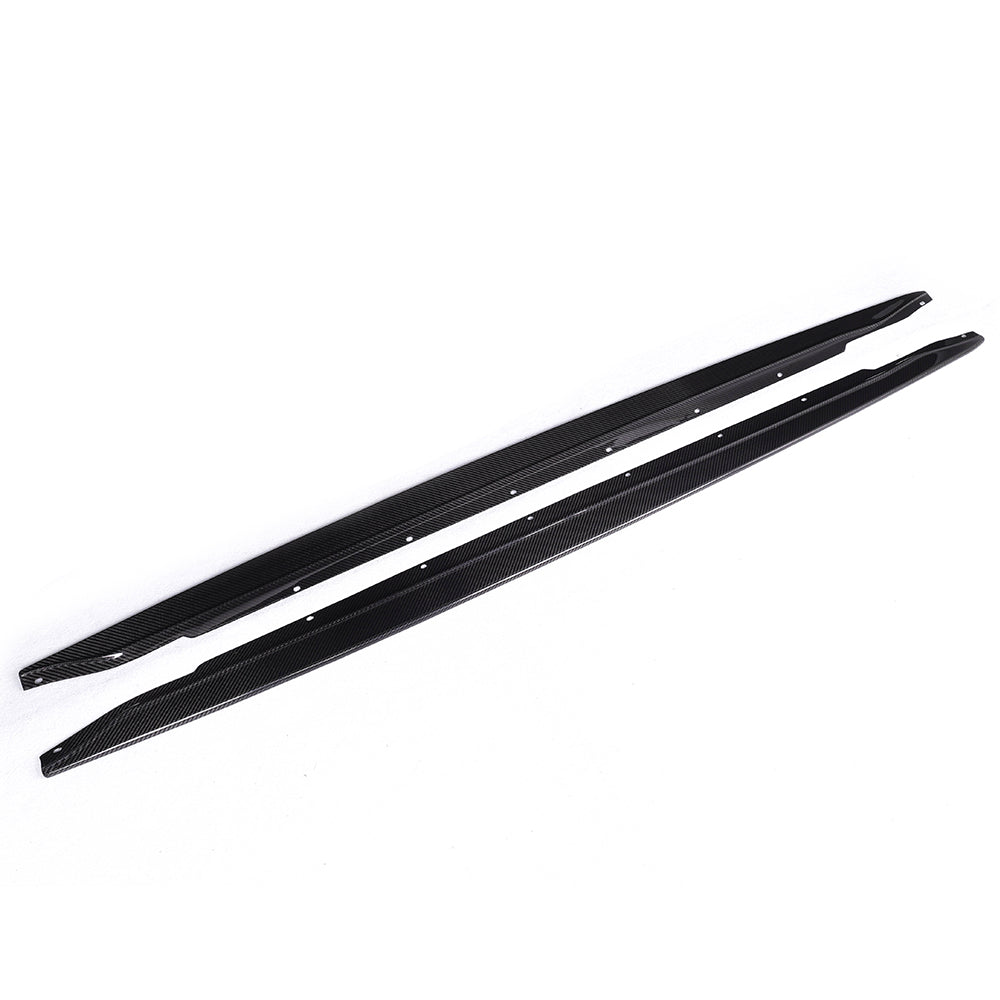 BMW G80 M3 MHC Side Skirts Dry Carbon Fiber