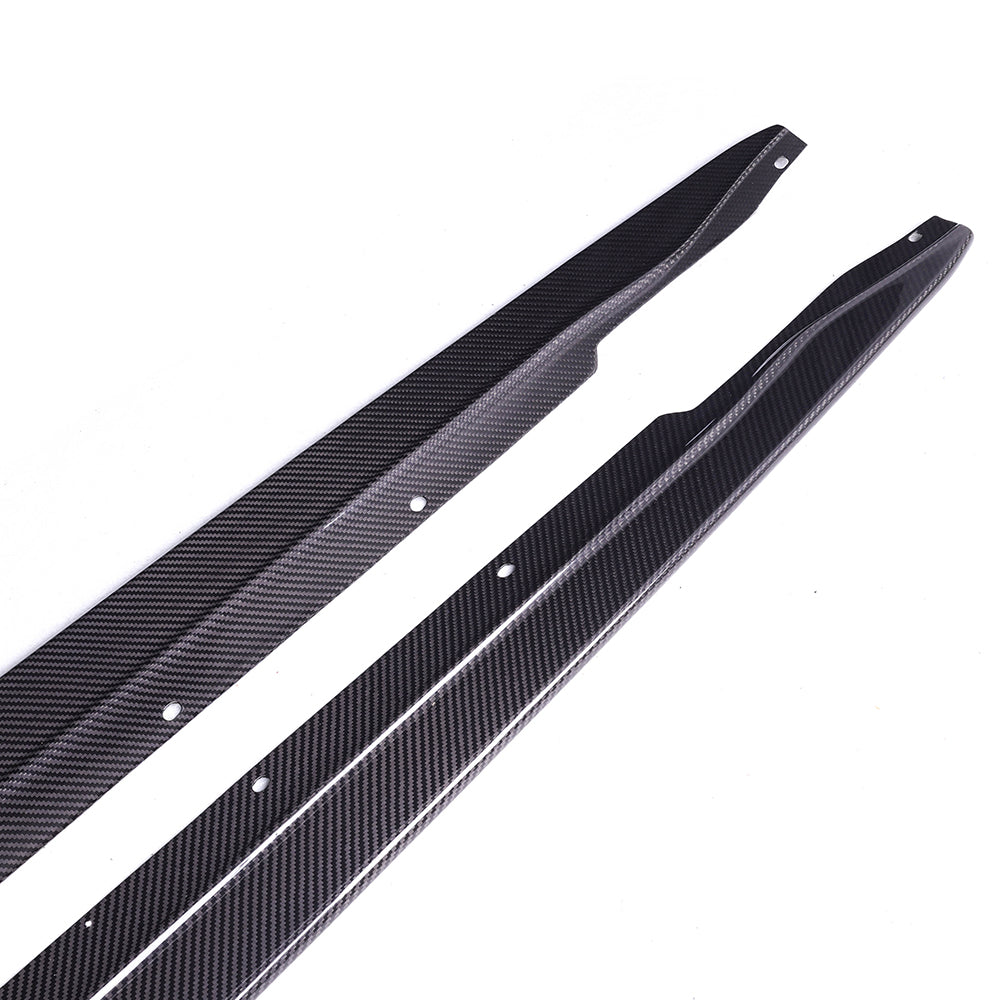 BMW G80 M3 MHC Side Skirts Dry Carbon Fiber