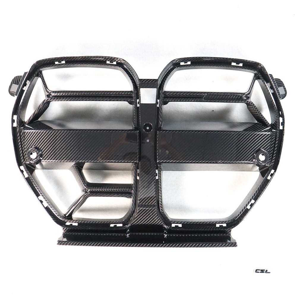 BMW G80 M3 / G82 G83 M4 Dry Carbon Fiber CSL Grille ACC