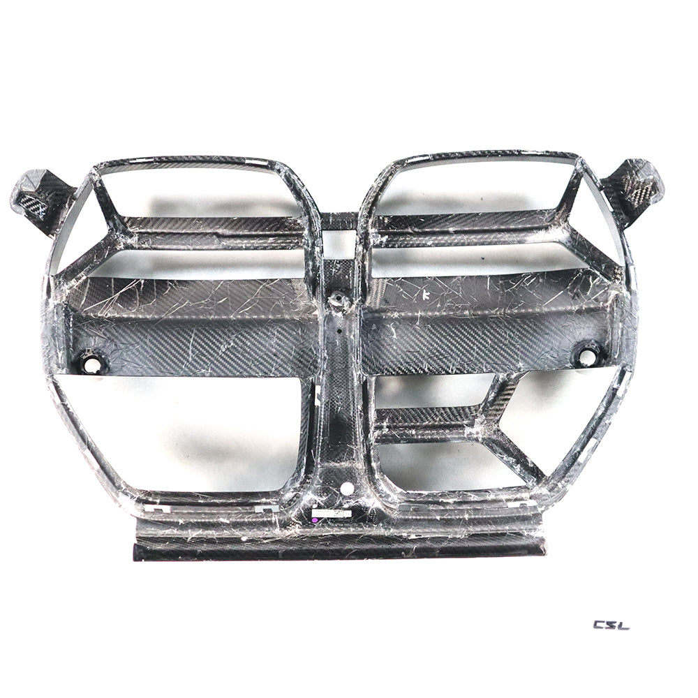 BMW G80 M3 / G82 G83 M4 Dry Carbon Fiber CSL Grille ACC