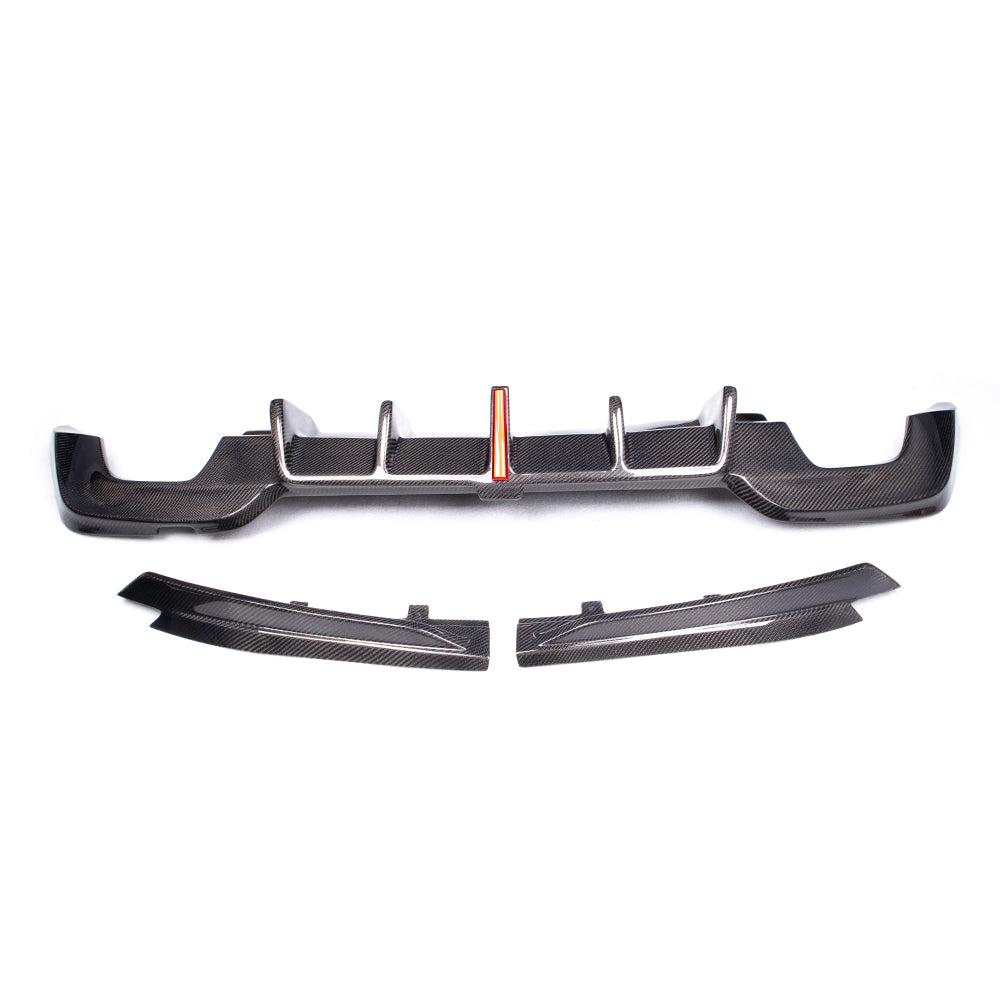 BMW G20 330i / M340i Carbon Fiber K Style Carbon Fiber Diffuser