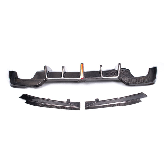 BMW G20 330i / M340i Carbon Fiber K Style Carbon Fiber Diffuser