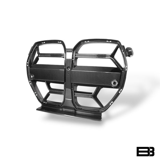CSL-Style Carbon Fiber Front Grille
