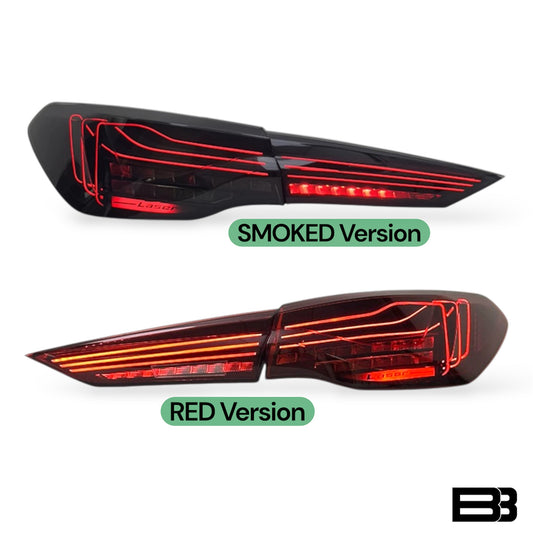 CSL Laser LCI-Style Taillights Smoked/Red for G22/G26 430i/M440i G82 M4